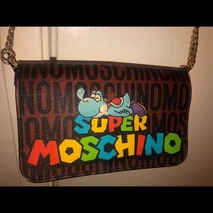 Moschino Super Mario Bros Chain Wallet - Authentic